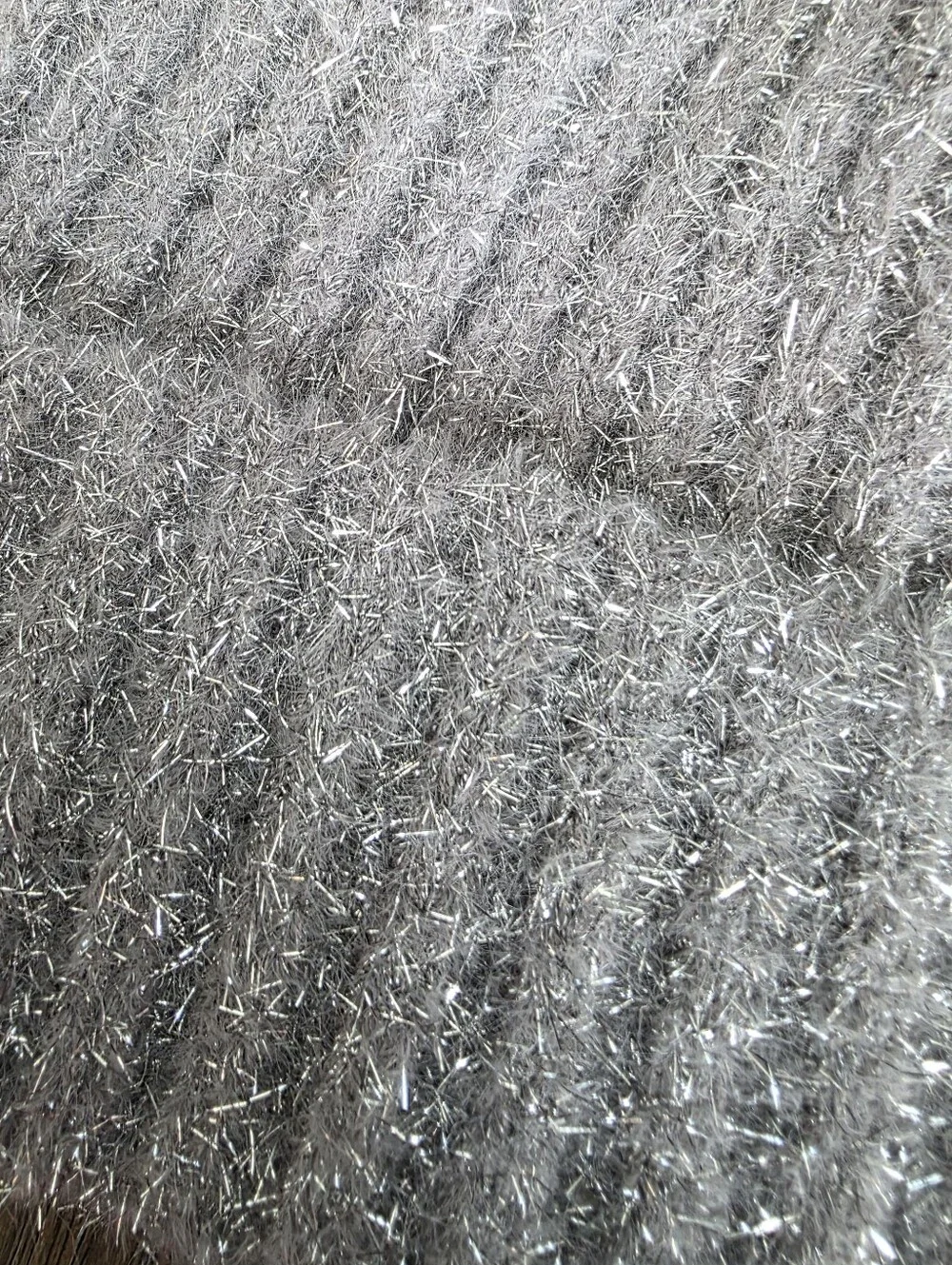 kate spade Metallic Silver/Gray Sparkle Beanie NWT One Size Fits All